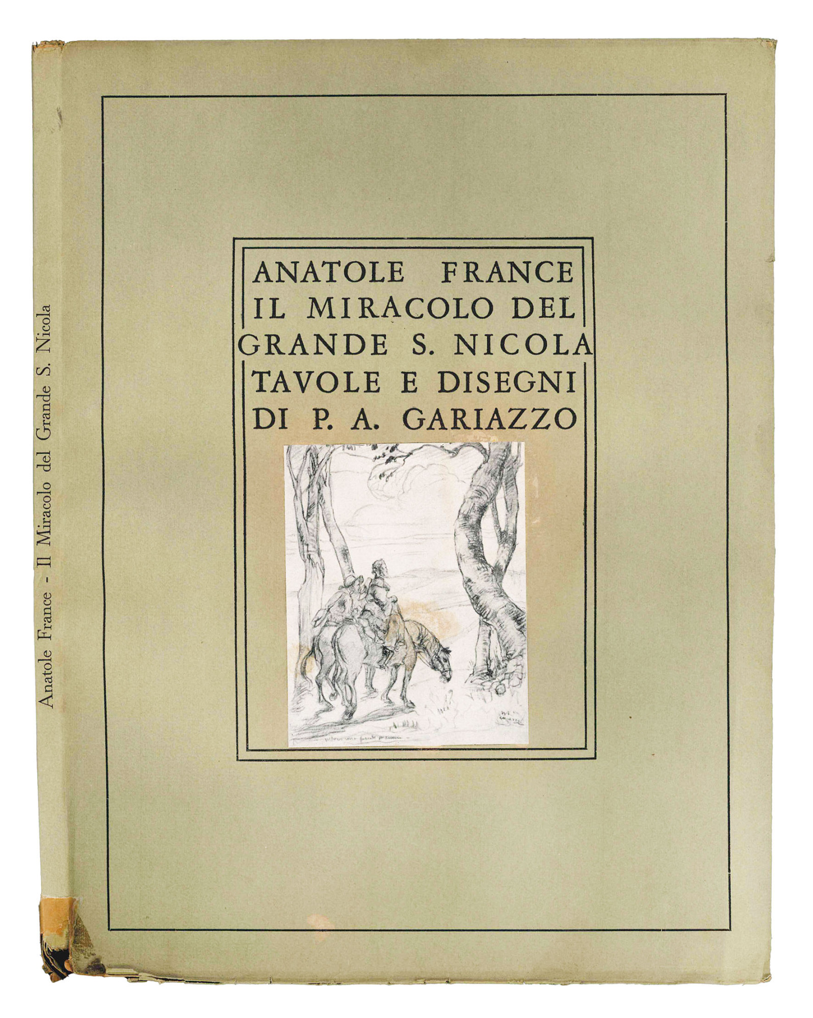 Il miracolo del grande S. Nicola. Tavole e disegni di …