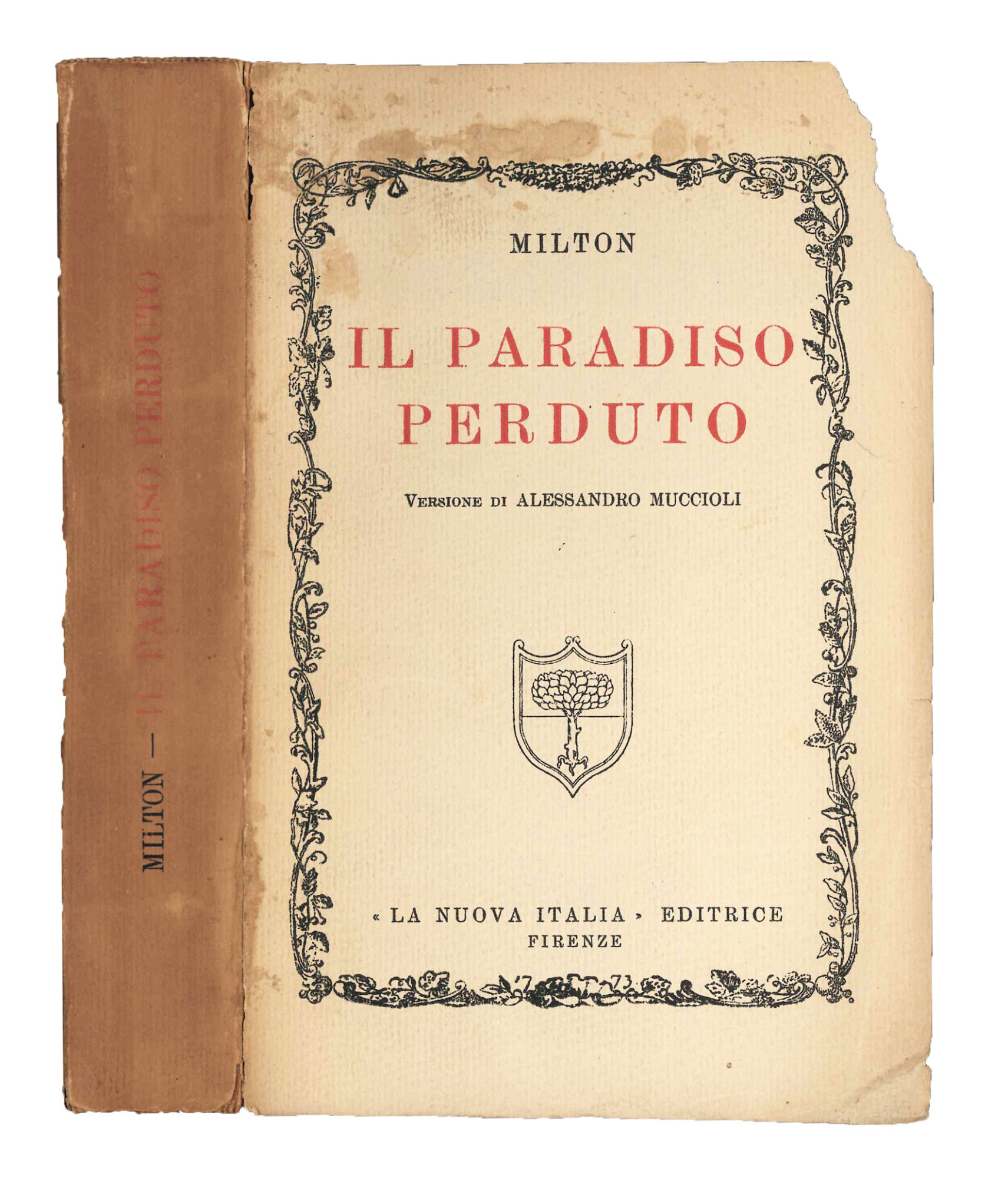 Il paradiso perduto. Versione di Alessandro Muccioli.