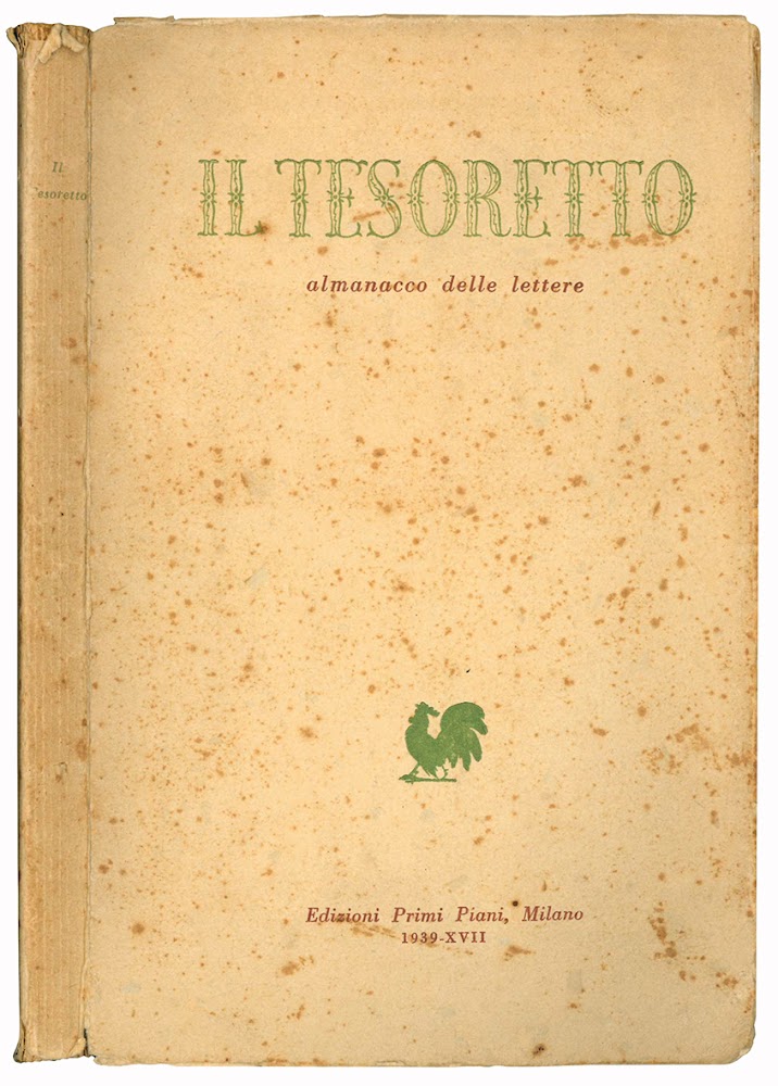 Il tesoretto. Almanacco delle lettere 1939 - XVII.