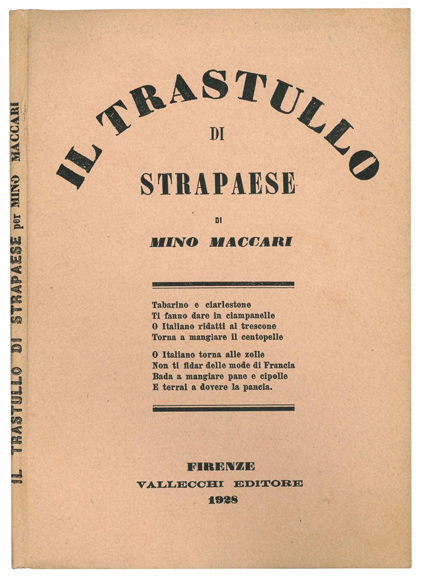 Il trastullo di strapaese. Canzoncine e legni incisi.
