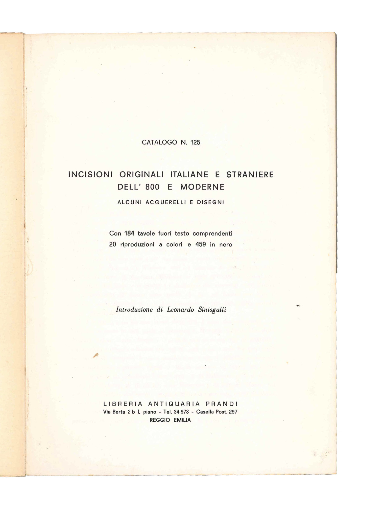 Incisioni originali italiane e straniere dell'800 e moderne. Alcuni acquerelli …