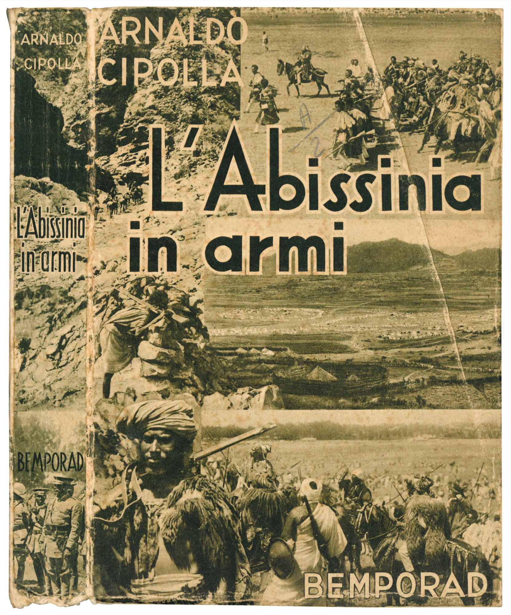L'Abissinia in armi. Numerose illustrazioni fotografiche fuori testo ed una …