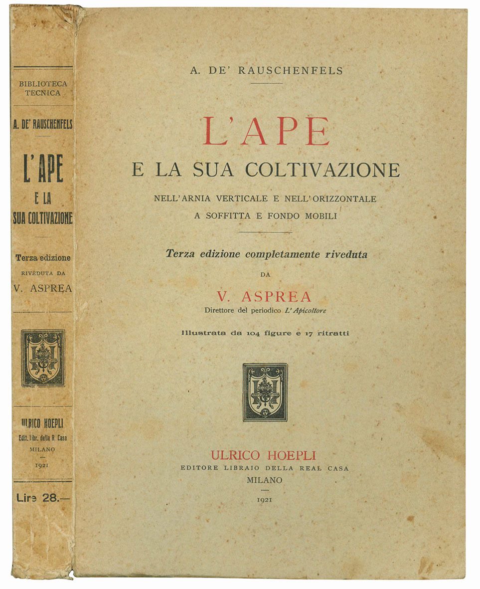 L'ape e la sua coltivazione nell'arnia verticale e nell'orizzontale a …