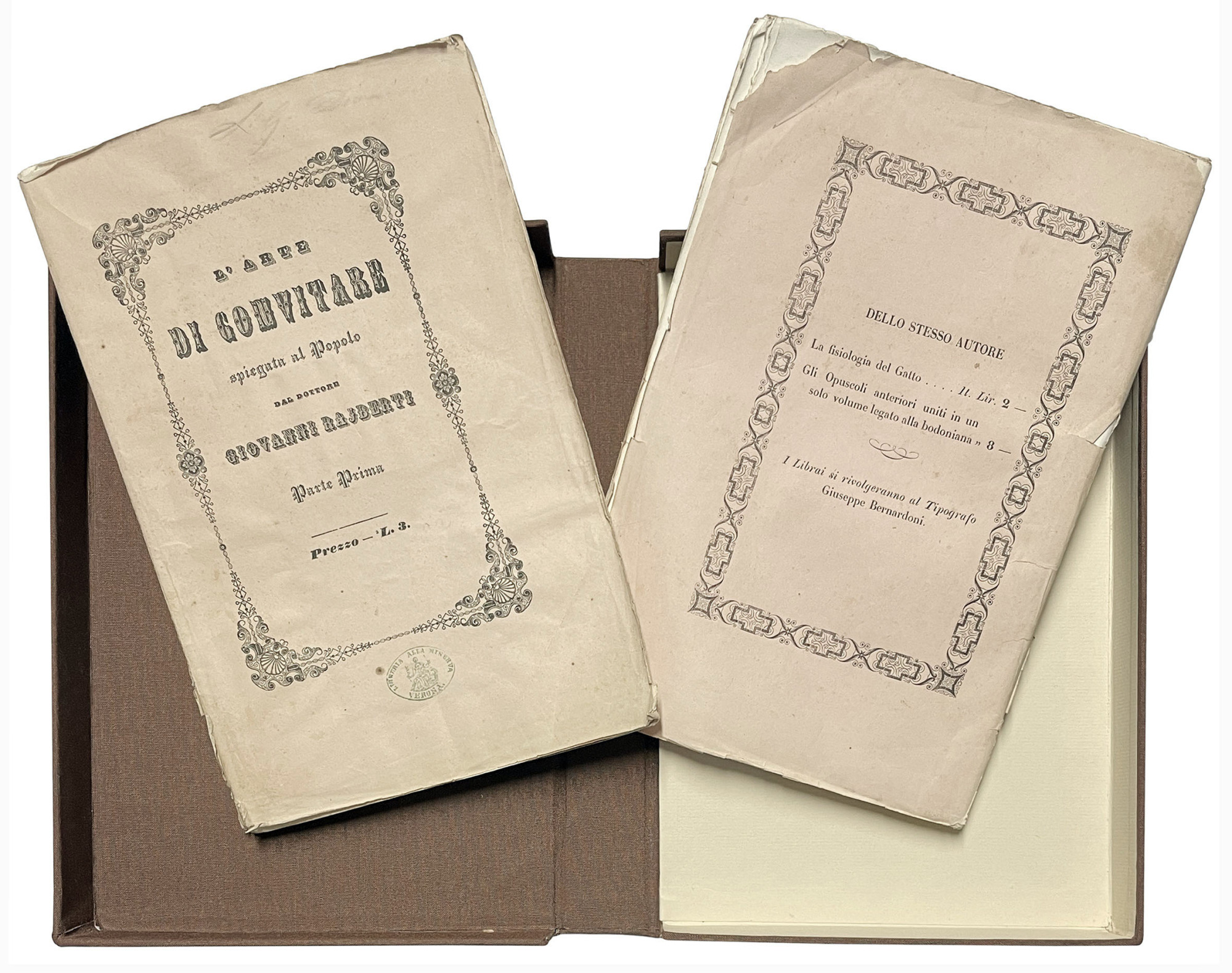 L'arte di convitare spiegata al popolo dal dottore Giovanni Rajberti