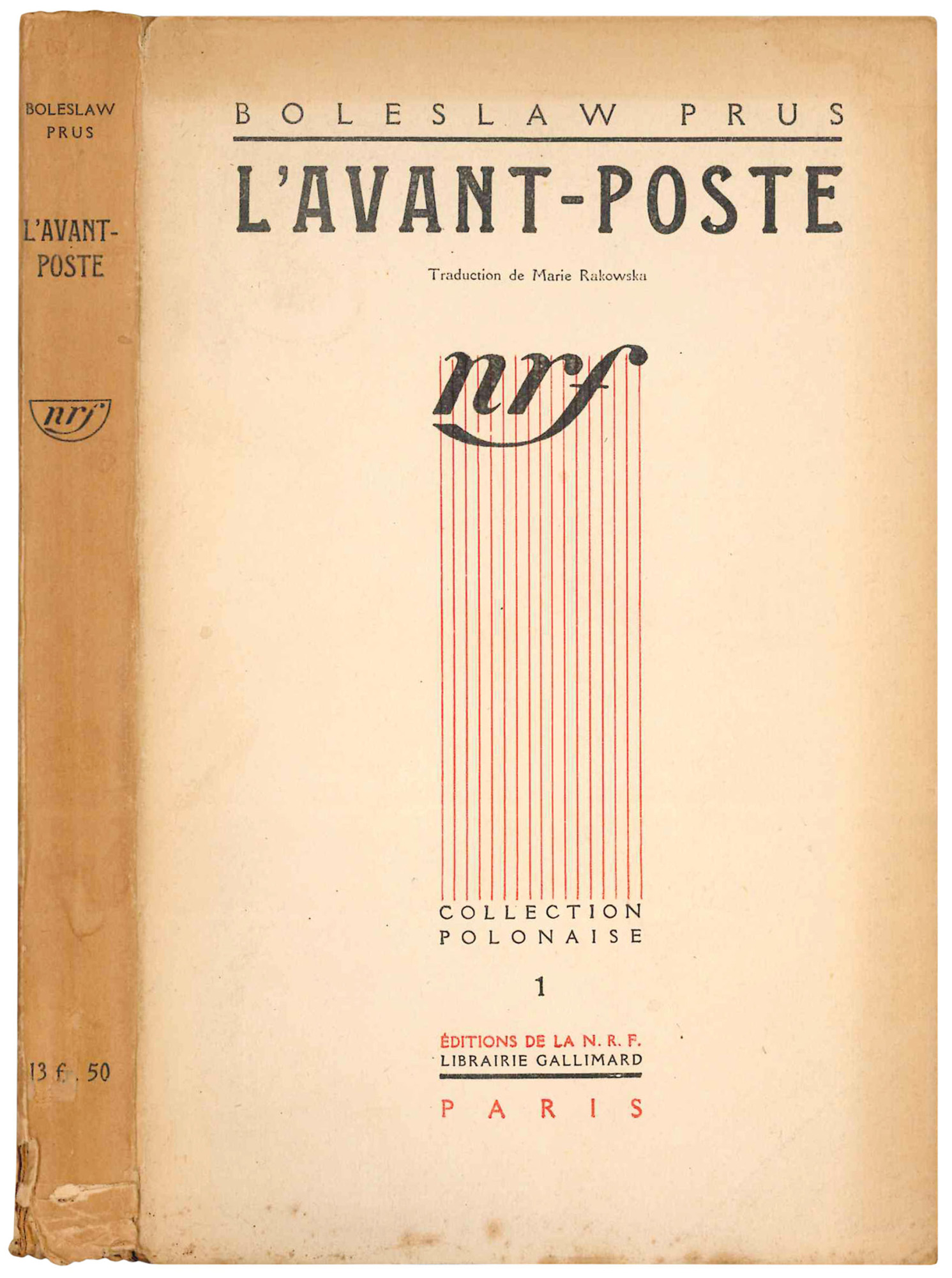 L'avant-poste. Traduction de Marie Rakowska.
