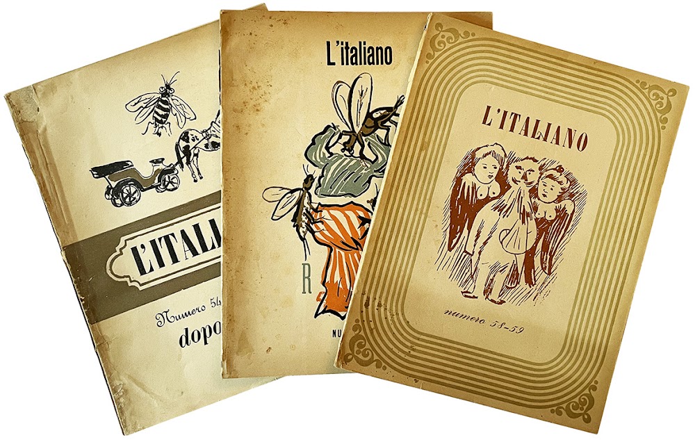 L'Italiano. Anno XIII. Numeri 54/55, 56/57, 58/59.