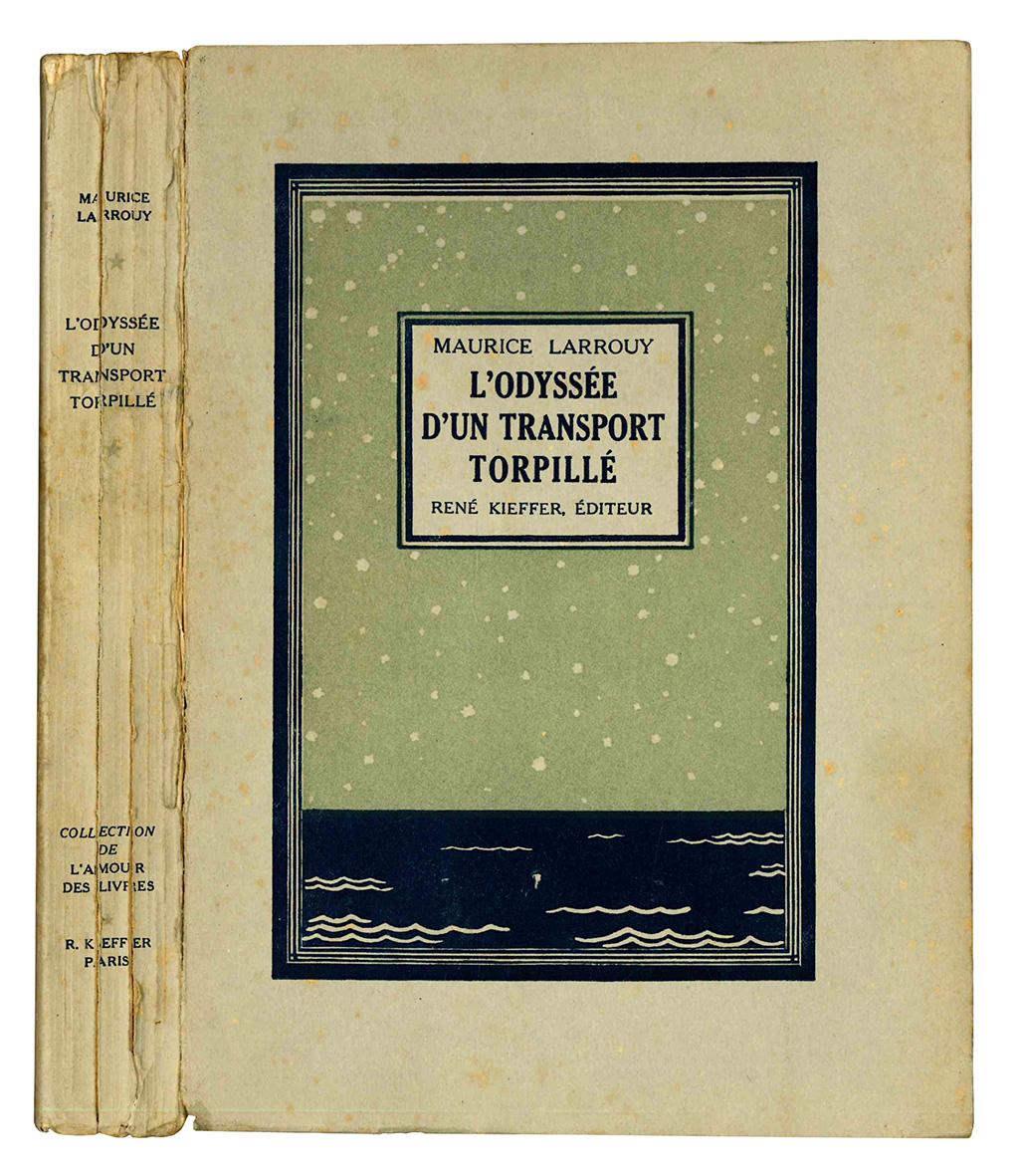 L' odyssée d'un transport torpillé. Edition revue par l'auteur.