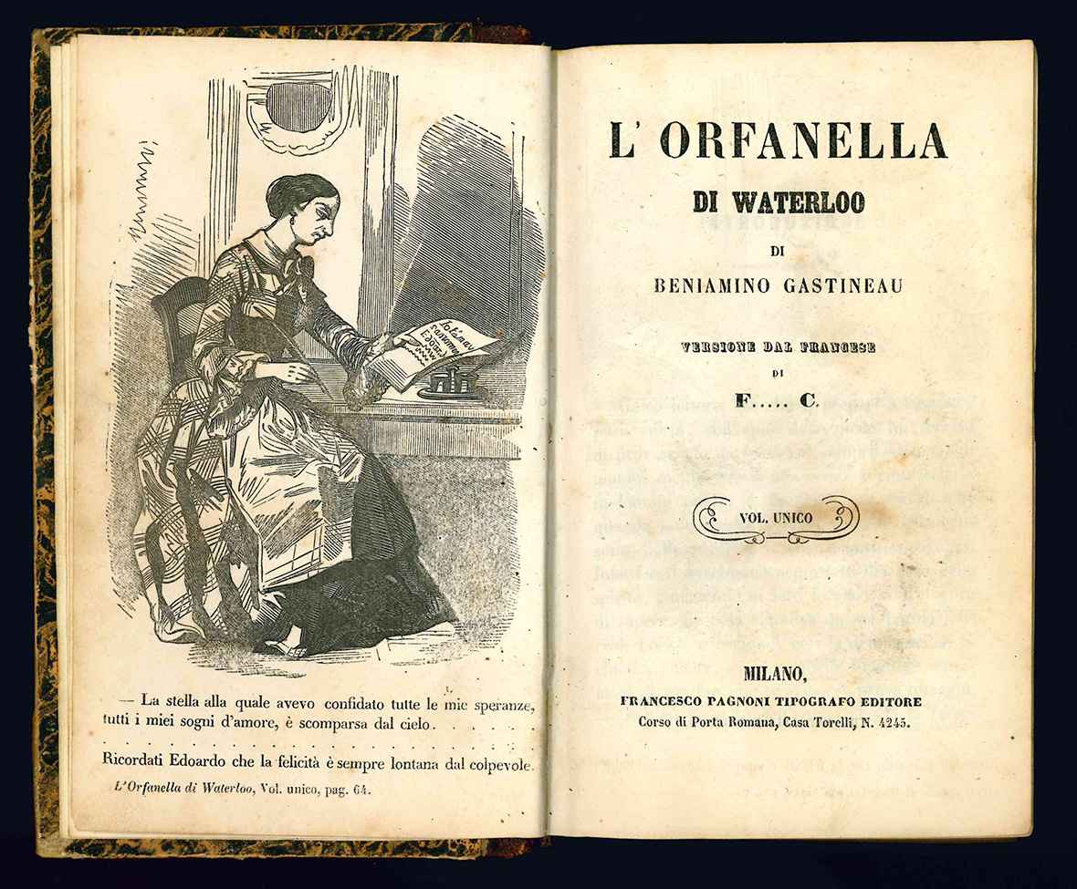 L'orfanella di Waterloo di Beniamino Gastineau versione dal francese di …