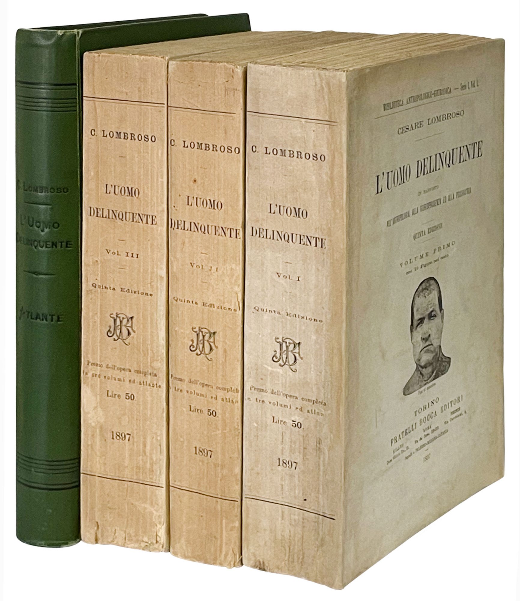 L'uomo delinquente in rapporto all'antropologia, alla giurisprudenza ed alla psichiatria. …