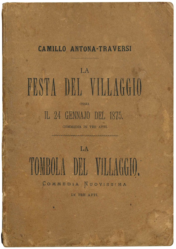 La festa del villaggio ossia il 24 gennajo del 1875 …