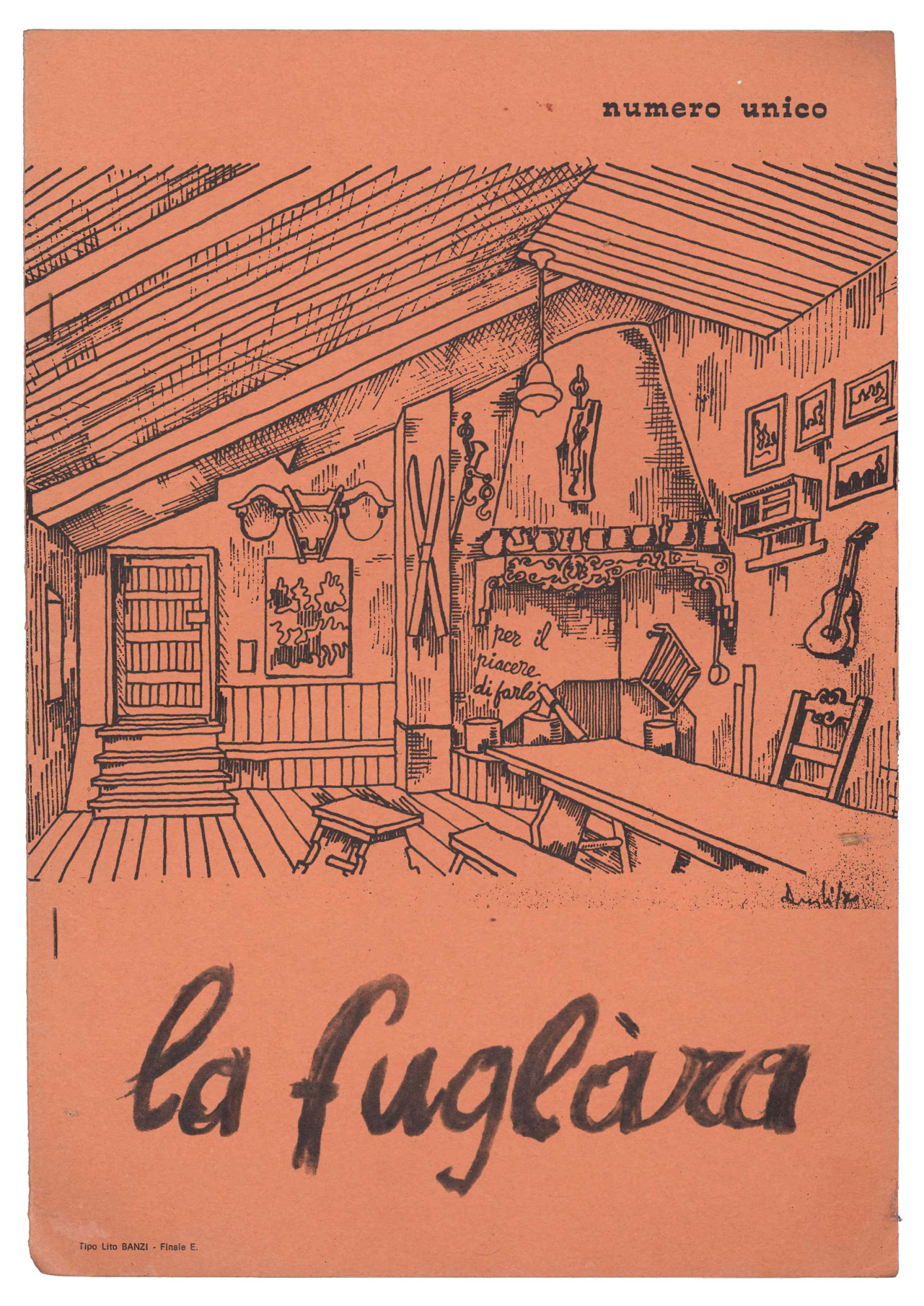 La fuglàra. Numero unico.