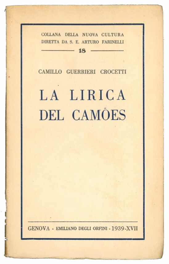 La lirica del Camoes.