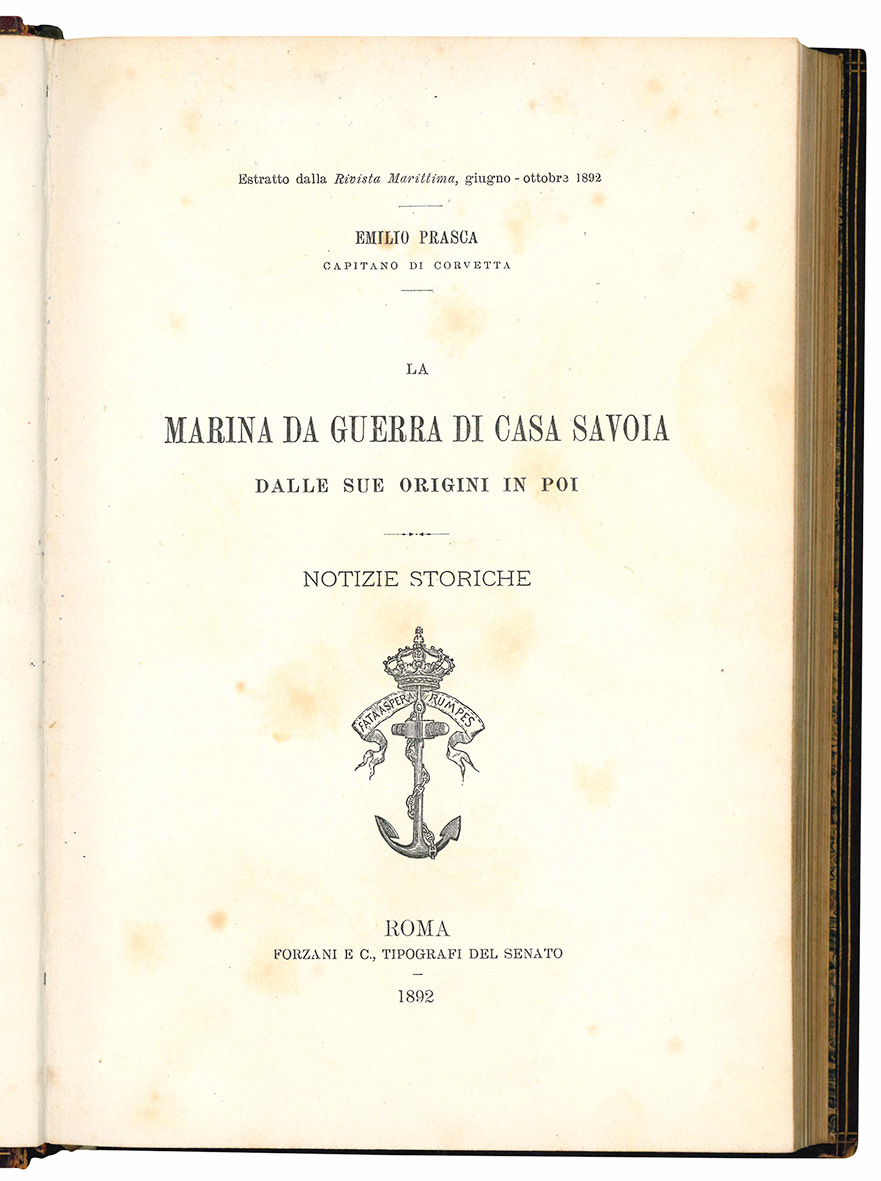 La marina da guerra di casa Savoia dalle sue origini …