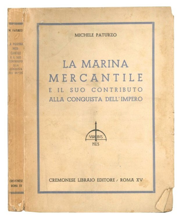 La marina mercantile e il suo contributo alla conquista dell'Impero.