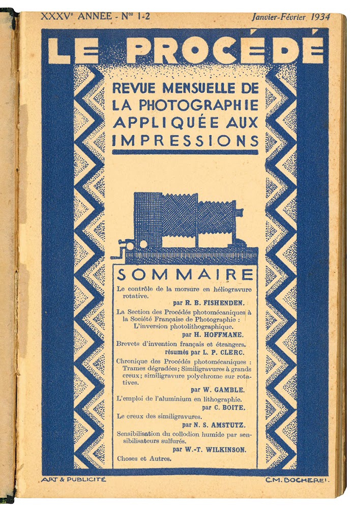 La procédé. Revue mensuelle de la photographie appliquée aux impressions. …