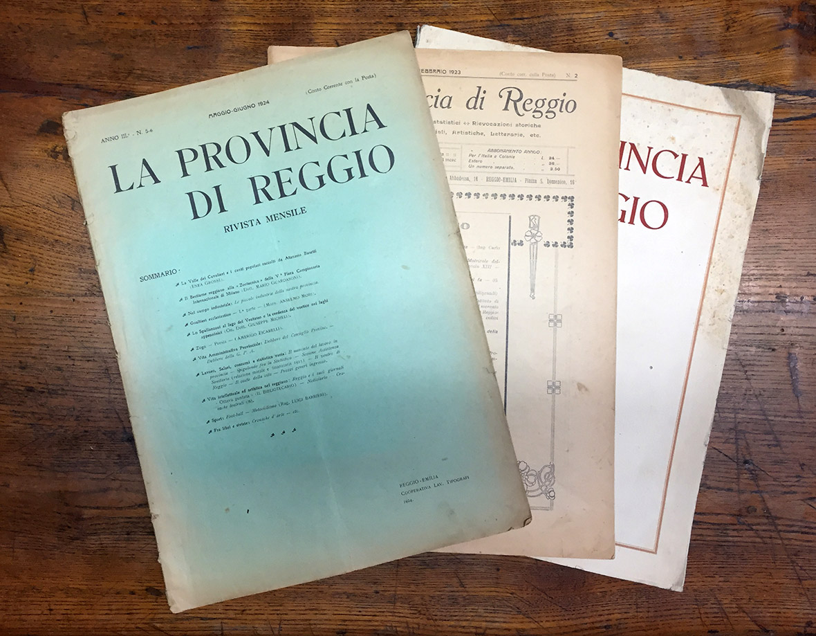 La provincia di Reggio. Anno II N^2 - Anno III …