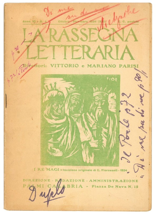 La rassegna letteraria: rivista mensile di arte, scienza, critica e …