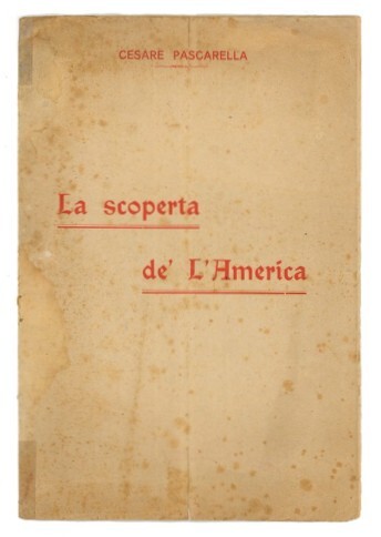 La scoperta de l'America.