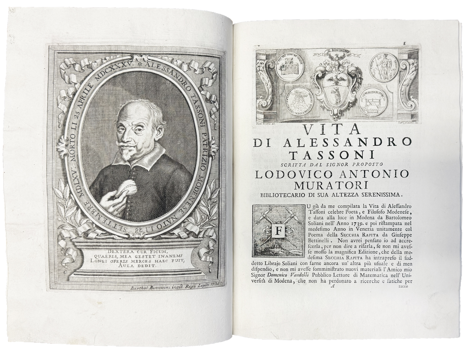 La secchia rapita poema eroicomico di Alessandro Tassoni patrizio modenese, …