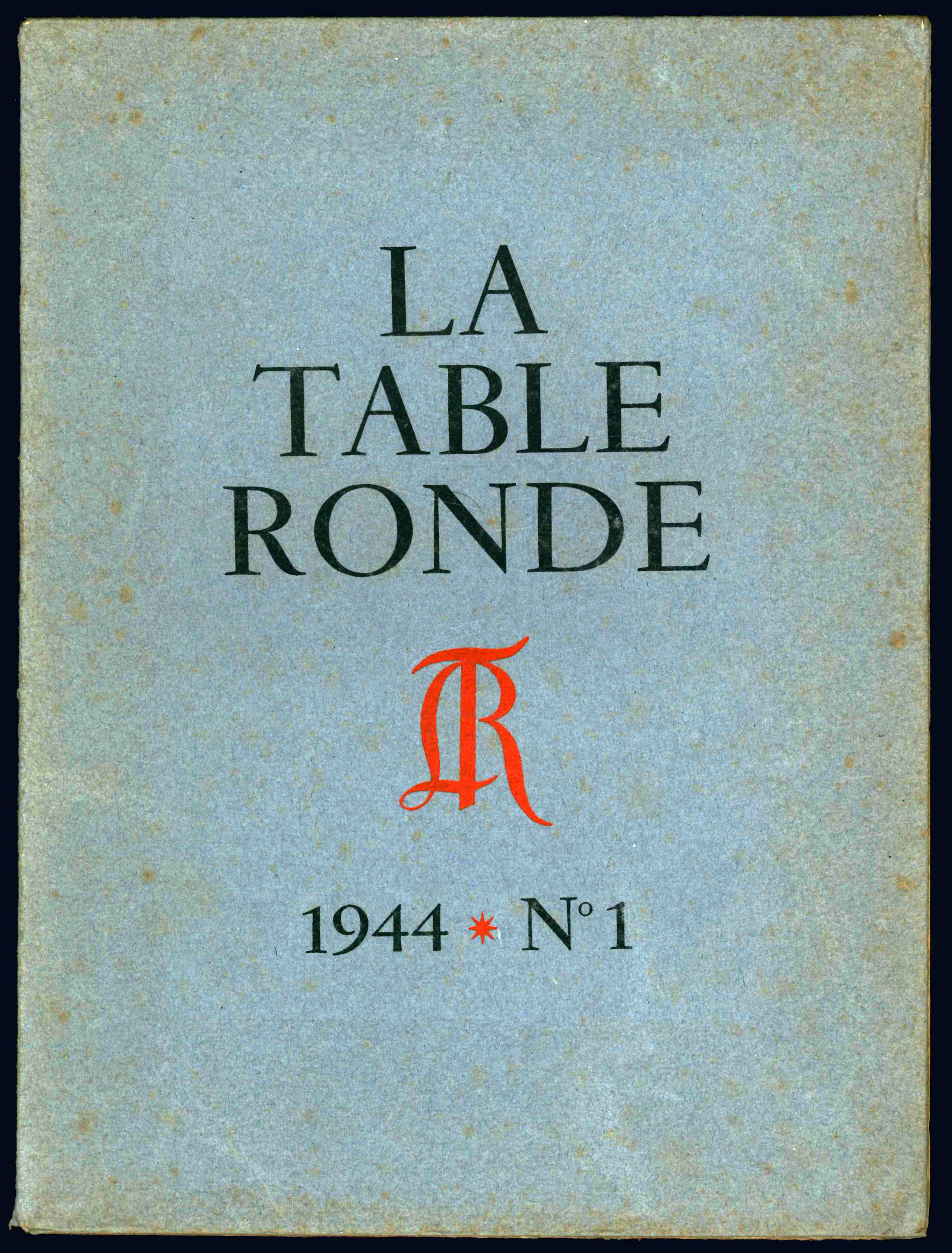 La Table Ronde. 1944 N^1.