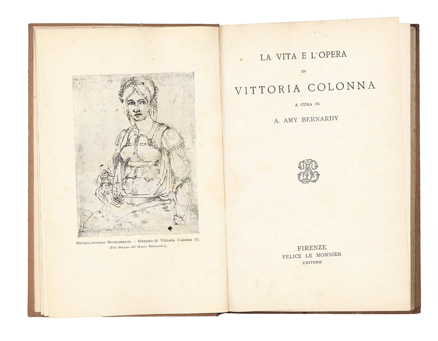 La vita e l'opera di Vittoria Colonna.