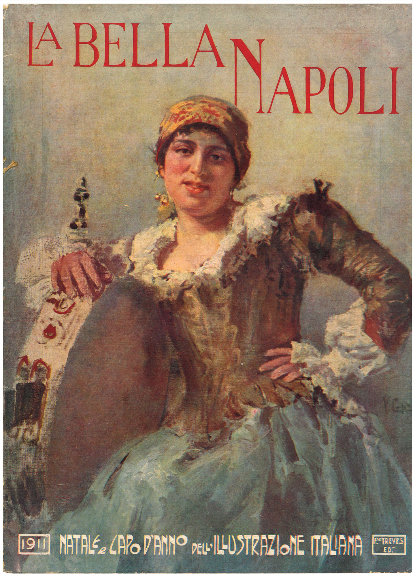 La bella Napoli. Natale e capo d'anno dell'Illustrazione italiana 1910-1911.