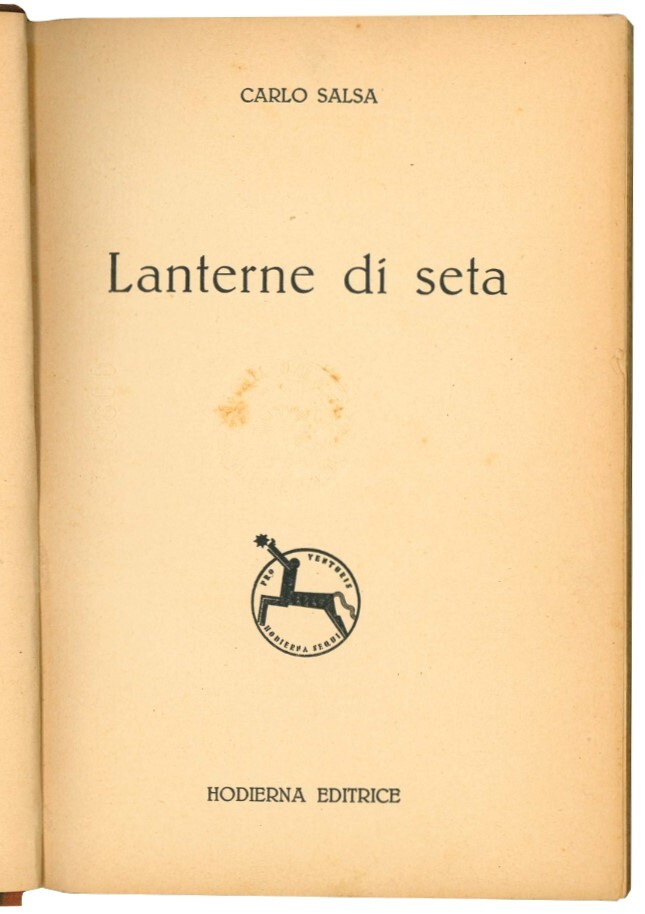 Lanterne di seta.