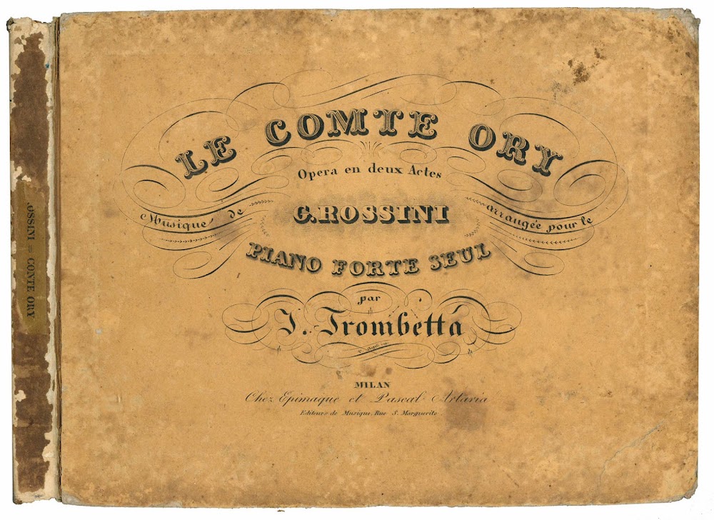 Le Comte Ory. Opera en deux actes. Musique de G. …