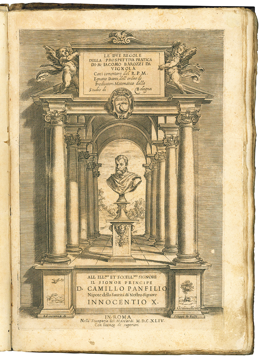Le due regole della prospettiva pratica di M. Iacomo Barozzi …