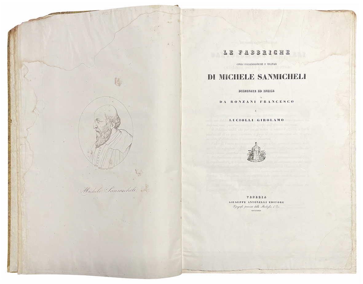 Le fabbriche civili ecclesiastiche e militari di Michele Sanmicheli disegnate …