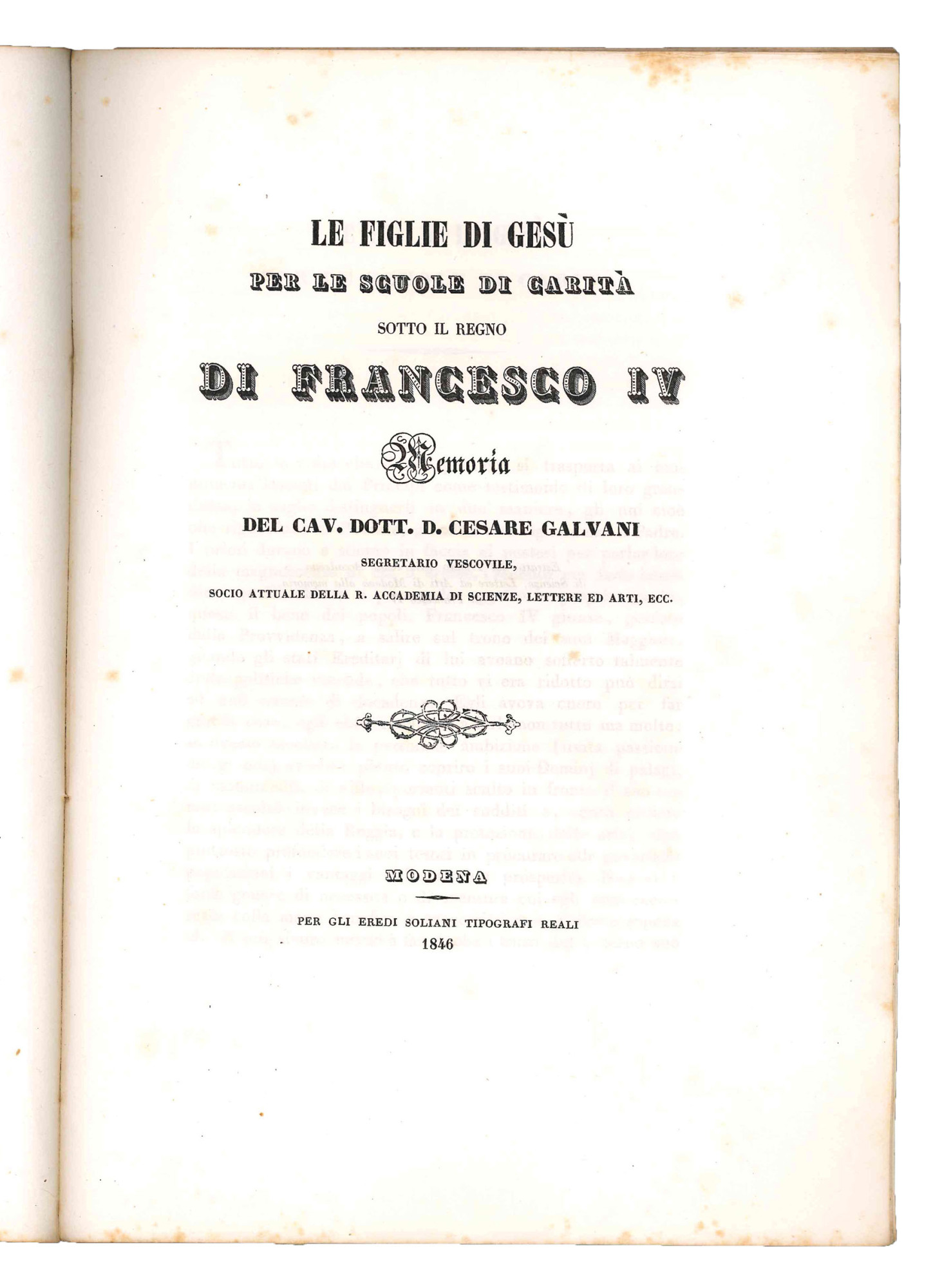 Le figlie di Gesu per le scuole di carita sotto …