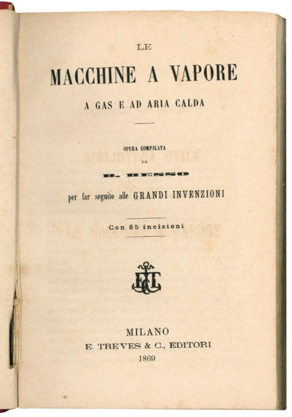 Le macchine a vapore a gas e ad aria calda. …