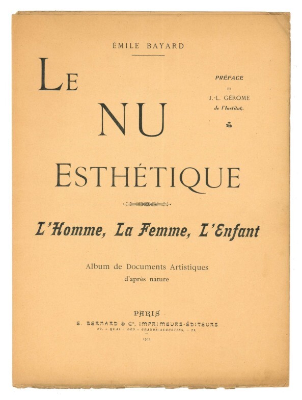 Le nu esthétique. Fogli sciolti, opera scompleta.