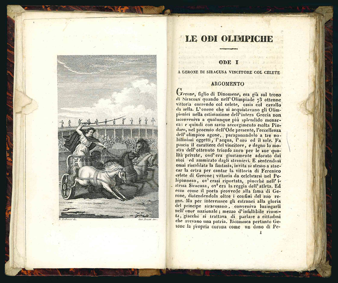 Le odi di Pindaro traduzione di Giuseppe Borghi riveduta e …