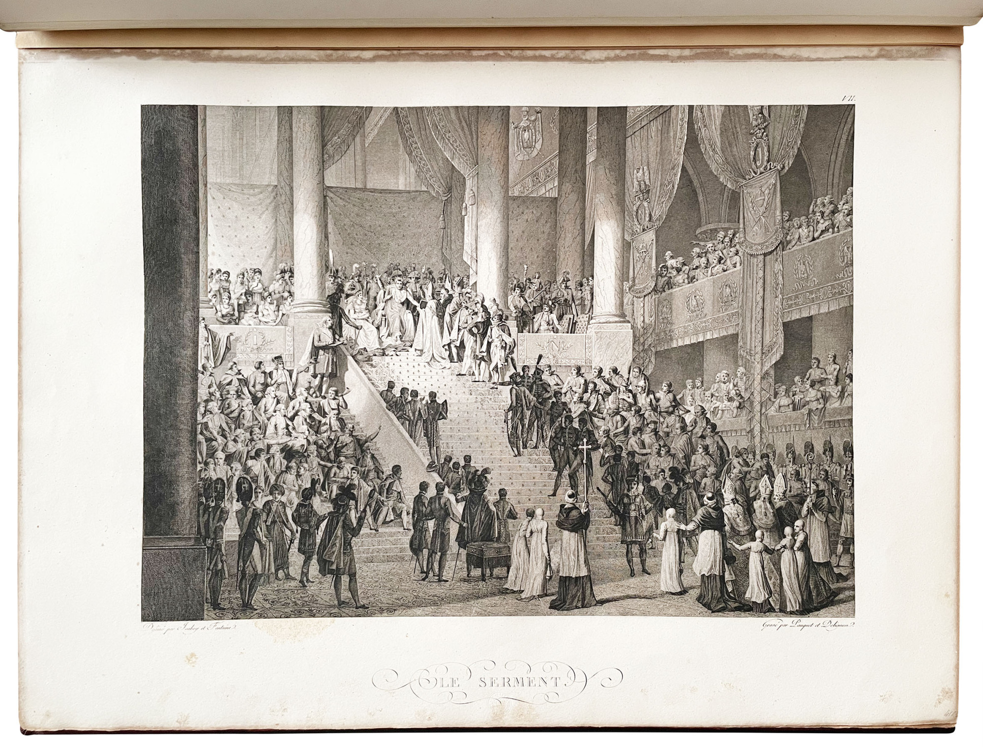 Le Sacre de S.M. l'Empereur Napoléon, dans l'Église Métropolitaine de …