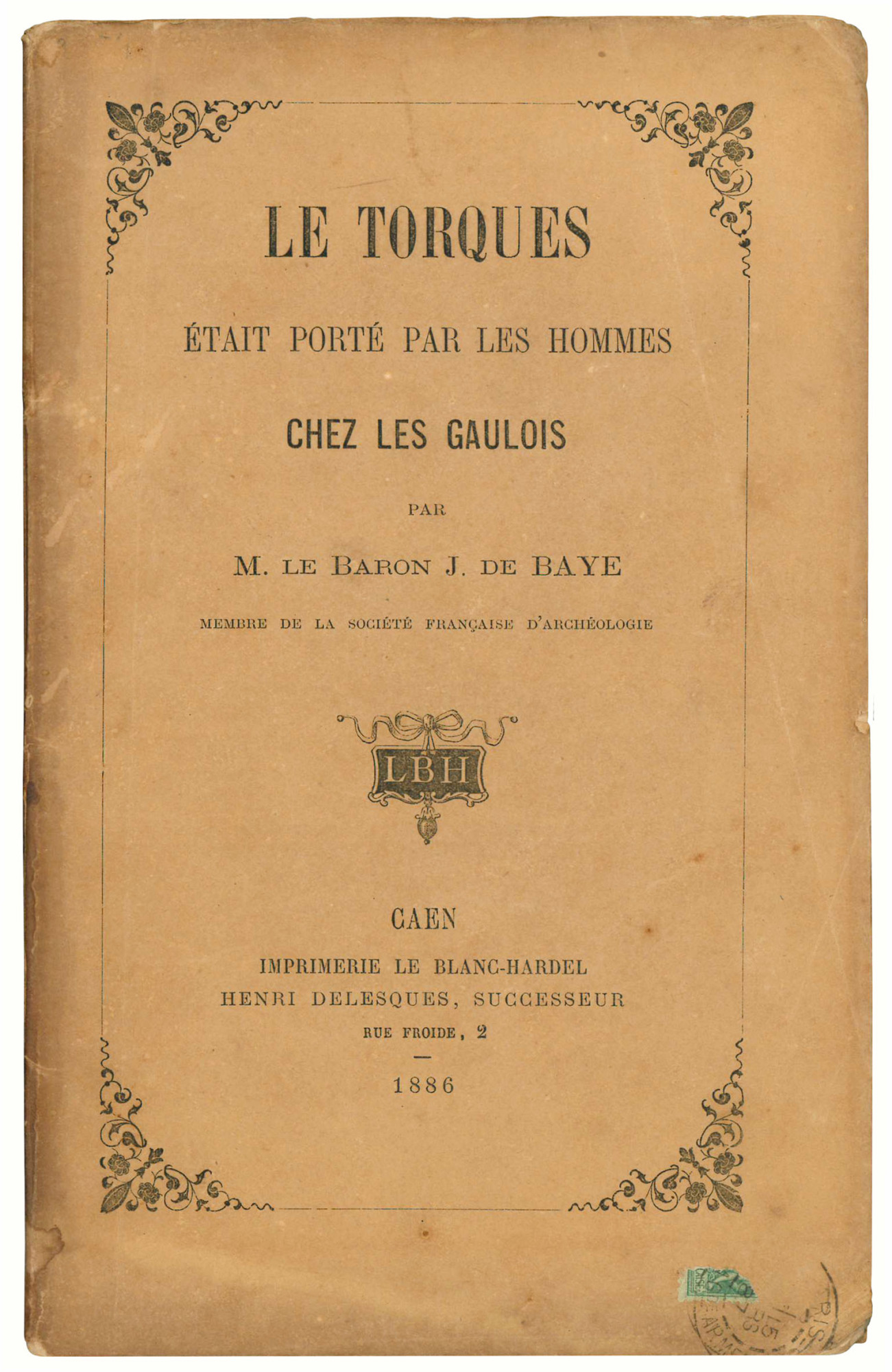 Le torques était porté par les hommes chez les Gaulois.