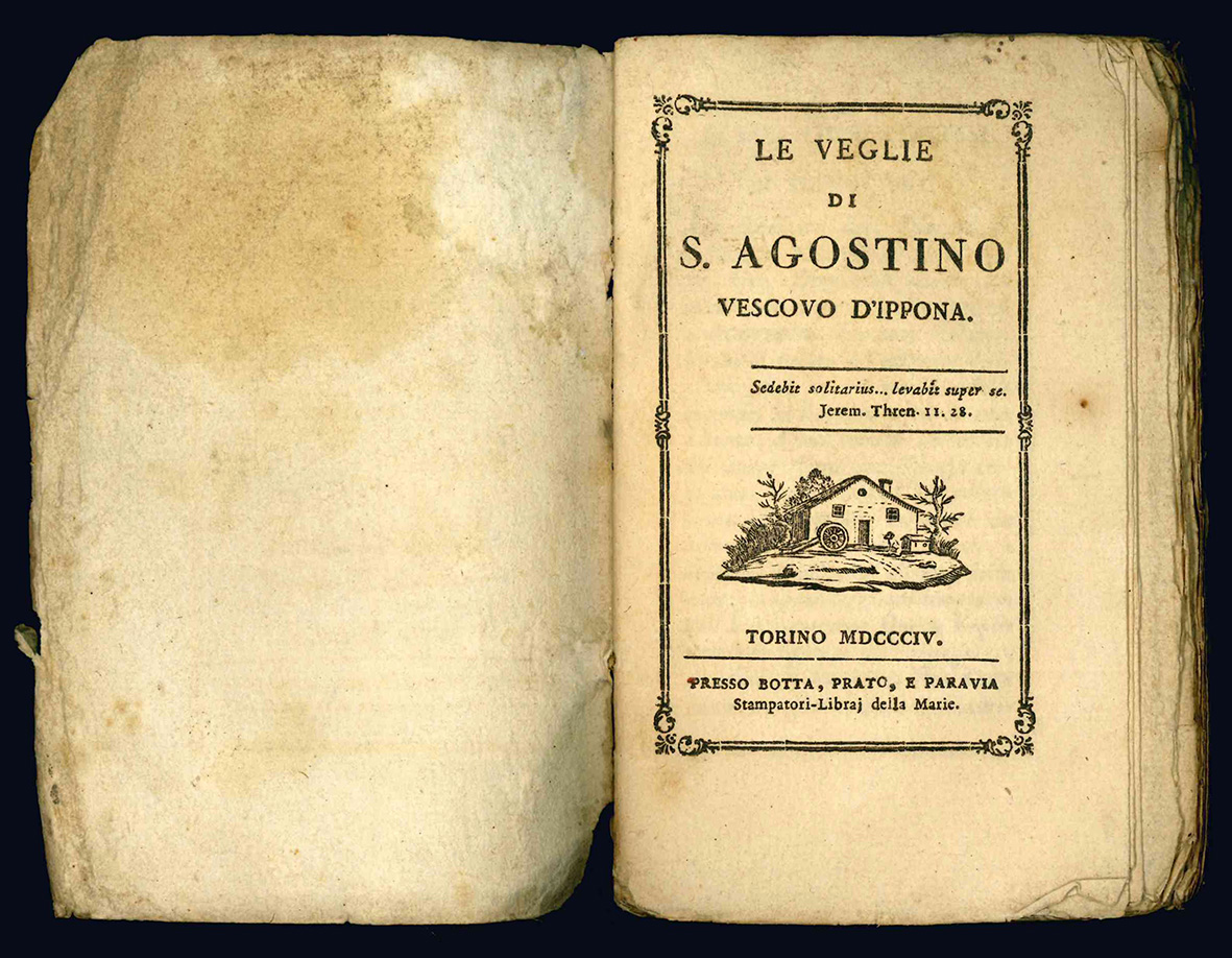 Le veglie di S. Agostino vescovo d'Ippona.