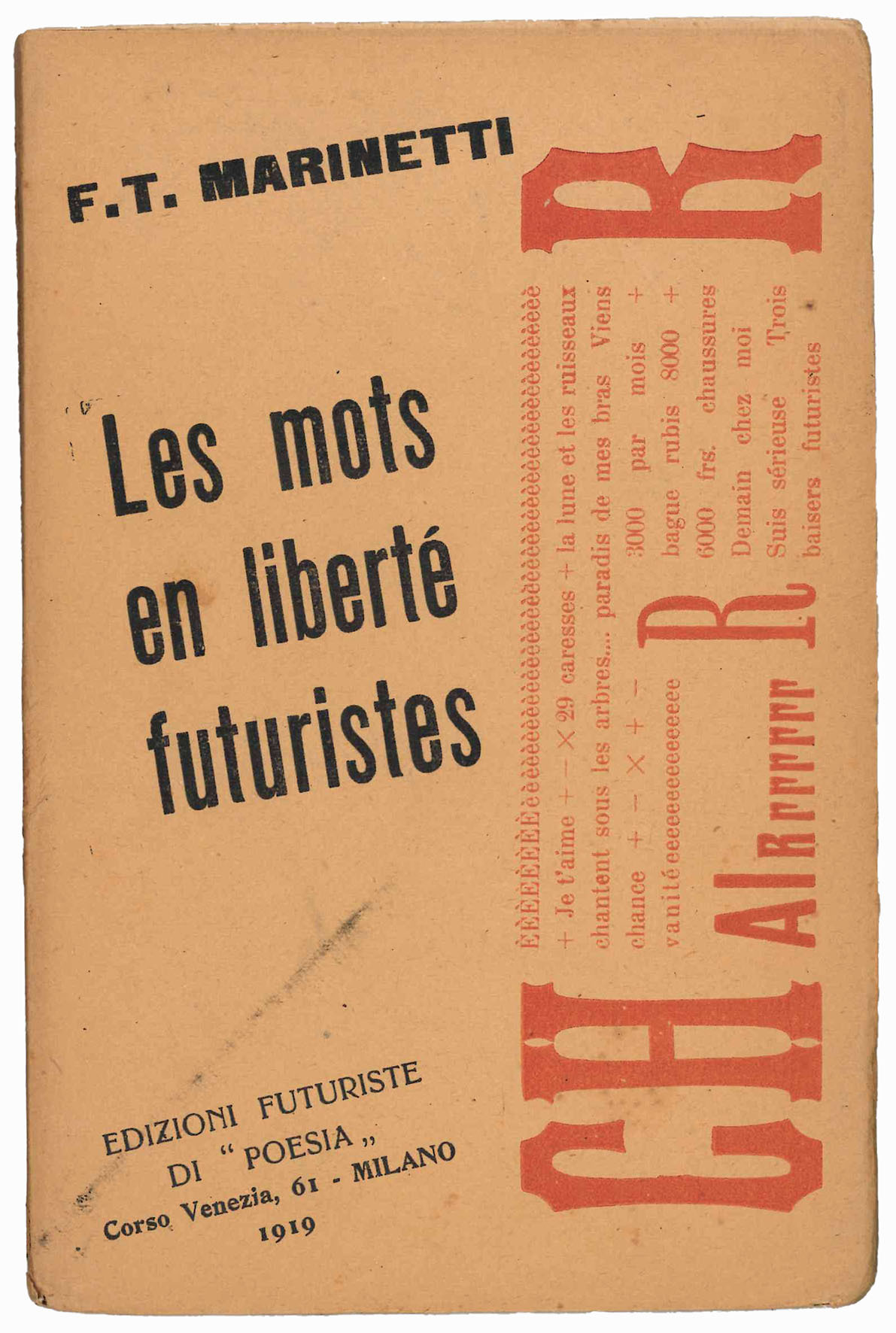 Les mots en liberté futuristes