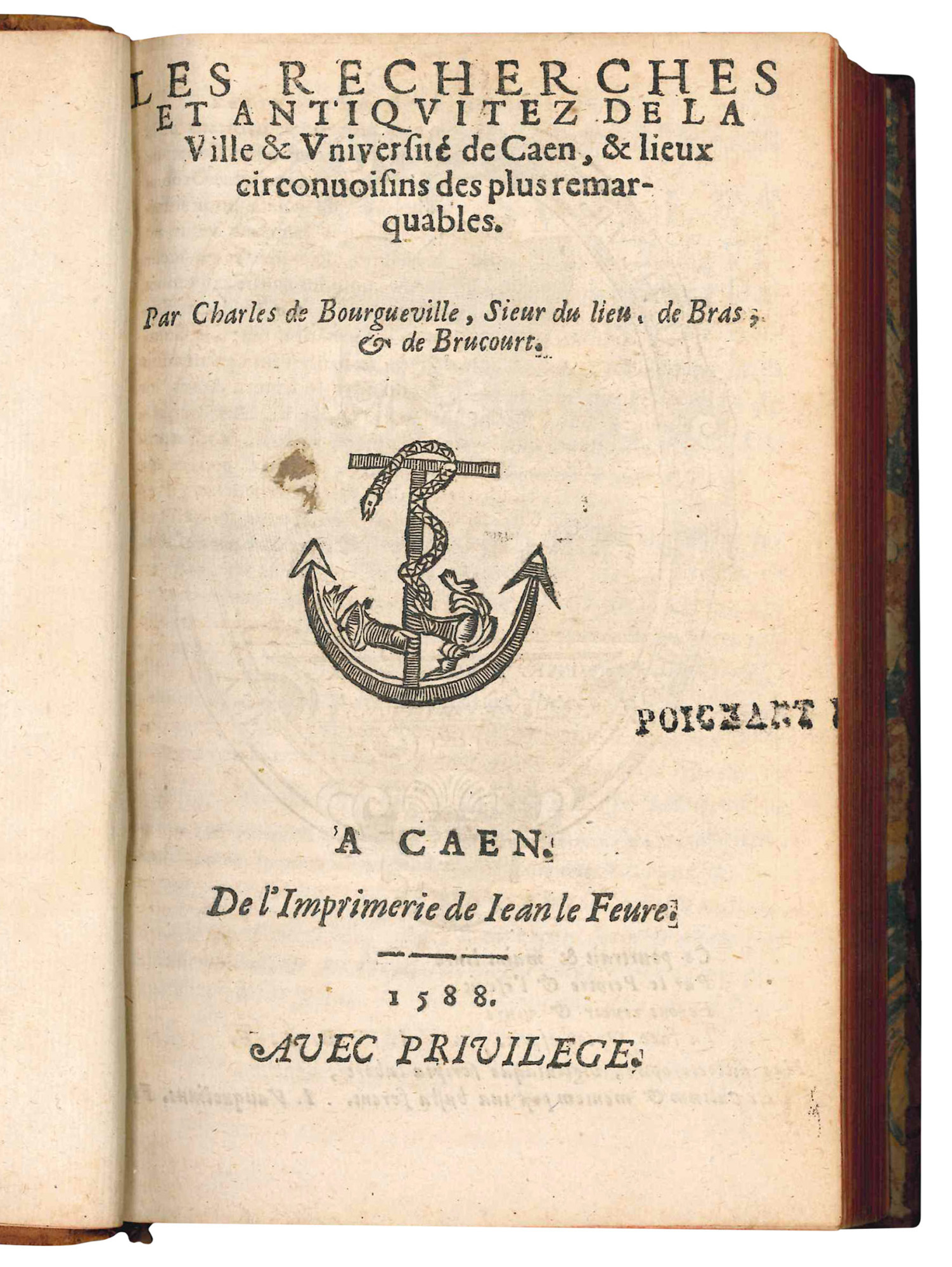 Les recherches et antiquitez de la Ville et Université de …