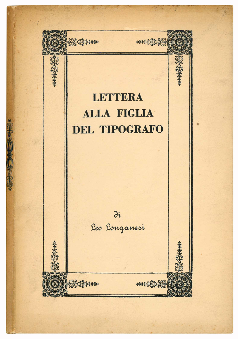 Lettera alla figlia del tipografo. Con dieci disegni inediti dello …