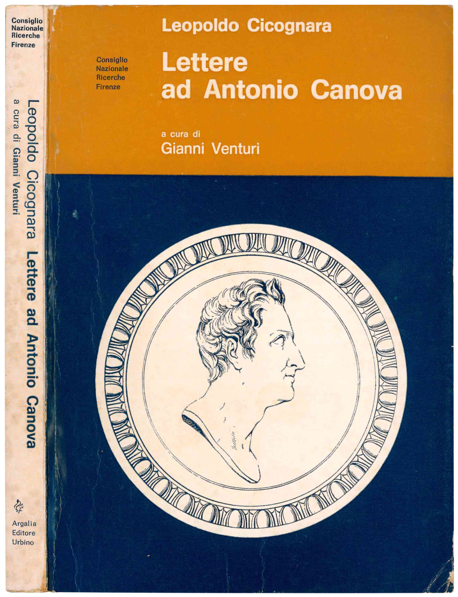 Lettere ad Antonio Canova a cura di Gianni Venturi.