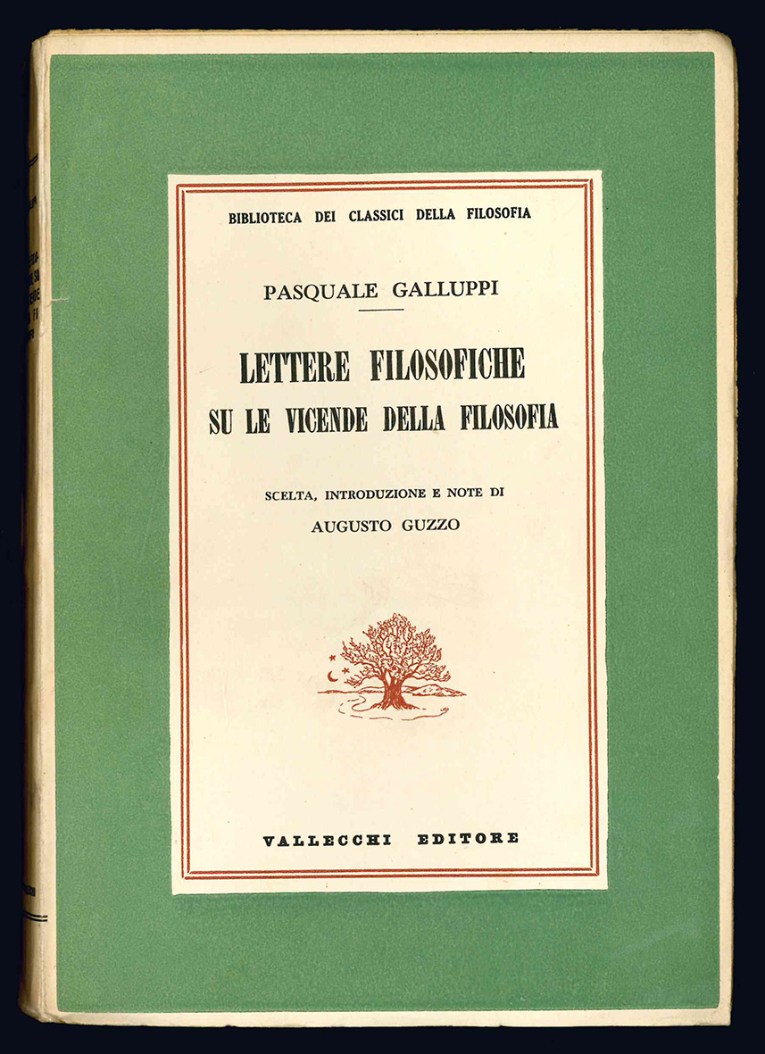 Lettere filosofiche su le vicende della filosofia. Relativamente a' principii …