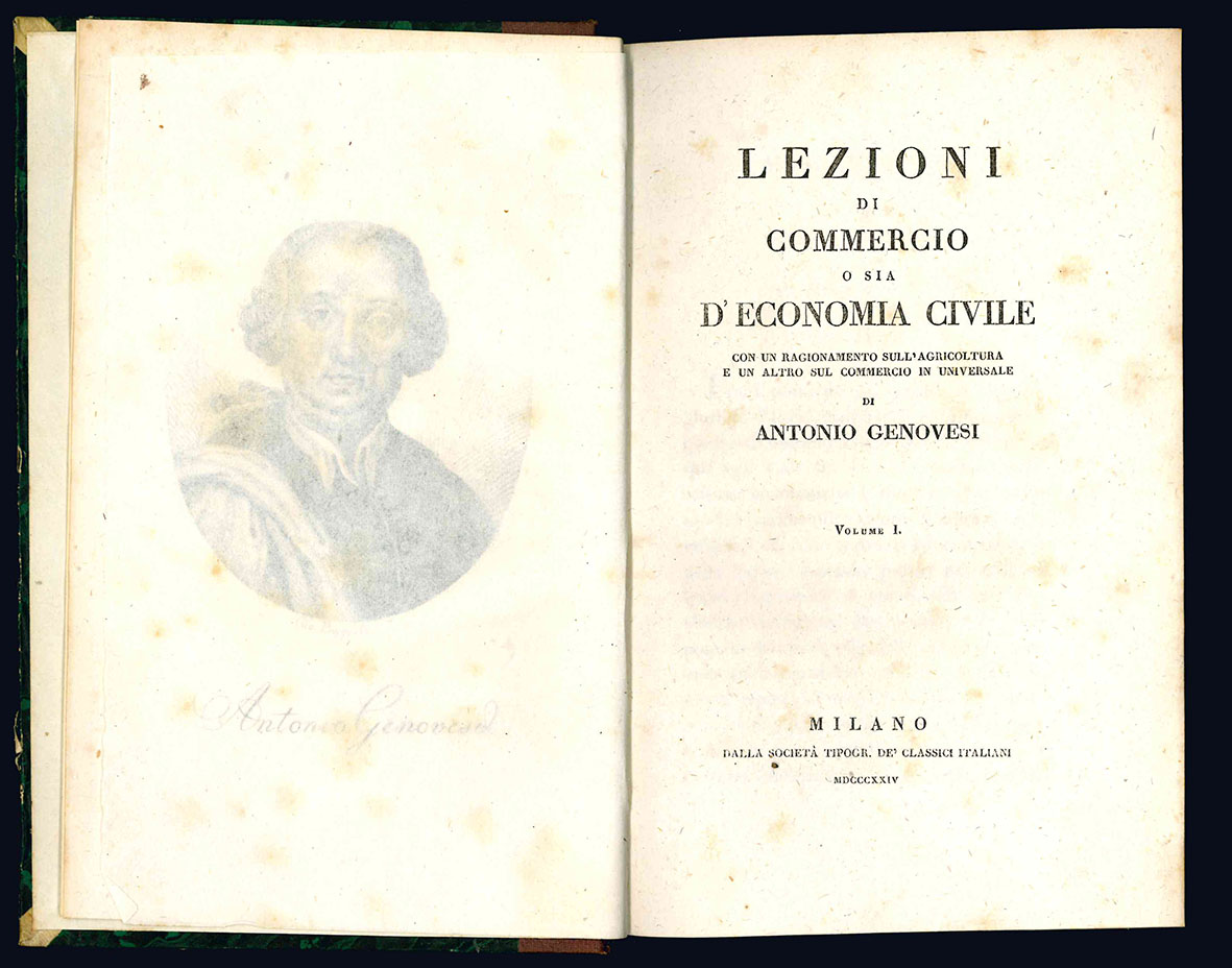 Lezioni di commercio o sia d'economia civile con un ragionamento …