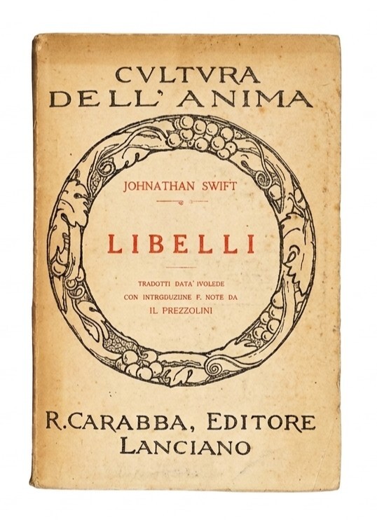 Libelli. Tradotti dall'inglese, con introduzione e note, da G. Prezzolini.