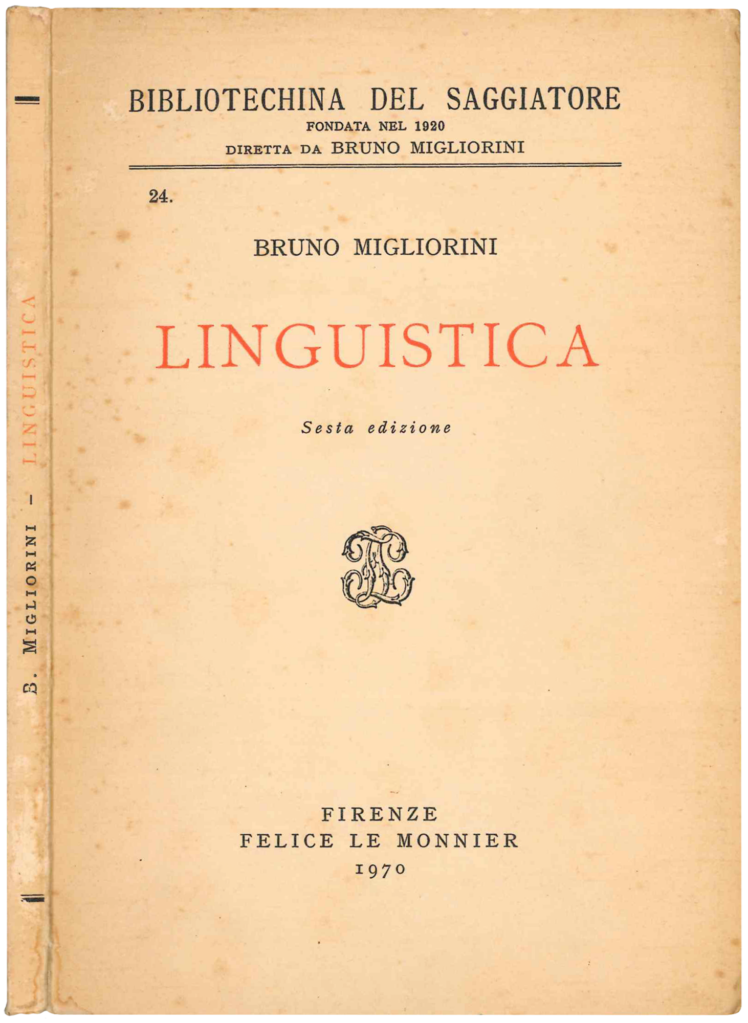 Linguistica. Sesta edizione.