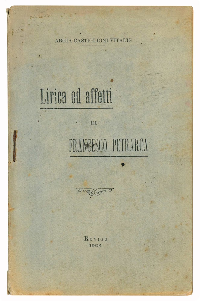 Lirica ed affetti di Francesco Petrarca.