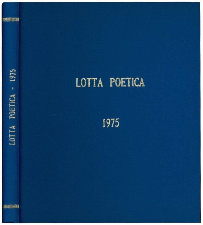 Lotta poetica 44-50 / gennaio-luglio 1975.