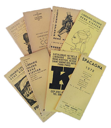 Lotto di 10 cataloghi: Catalogue nr. 183, 184, 187, 188, …