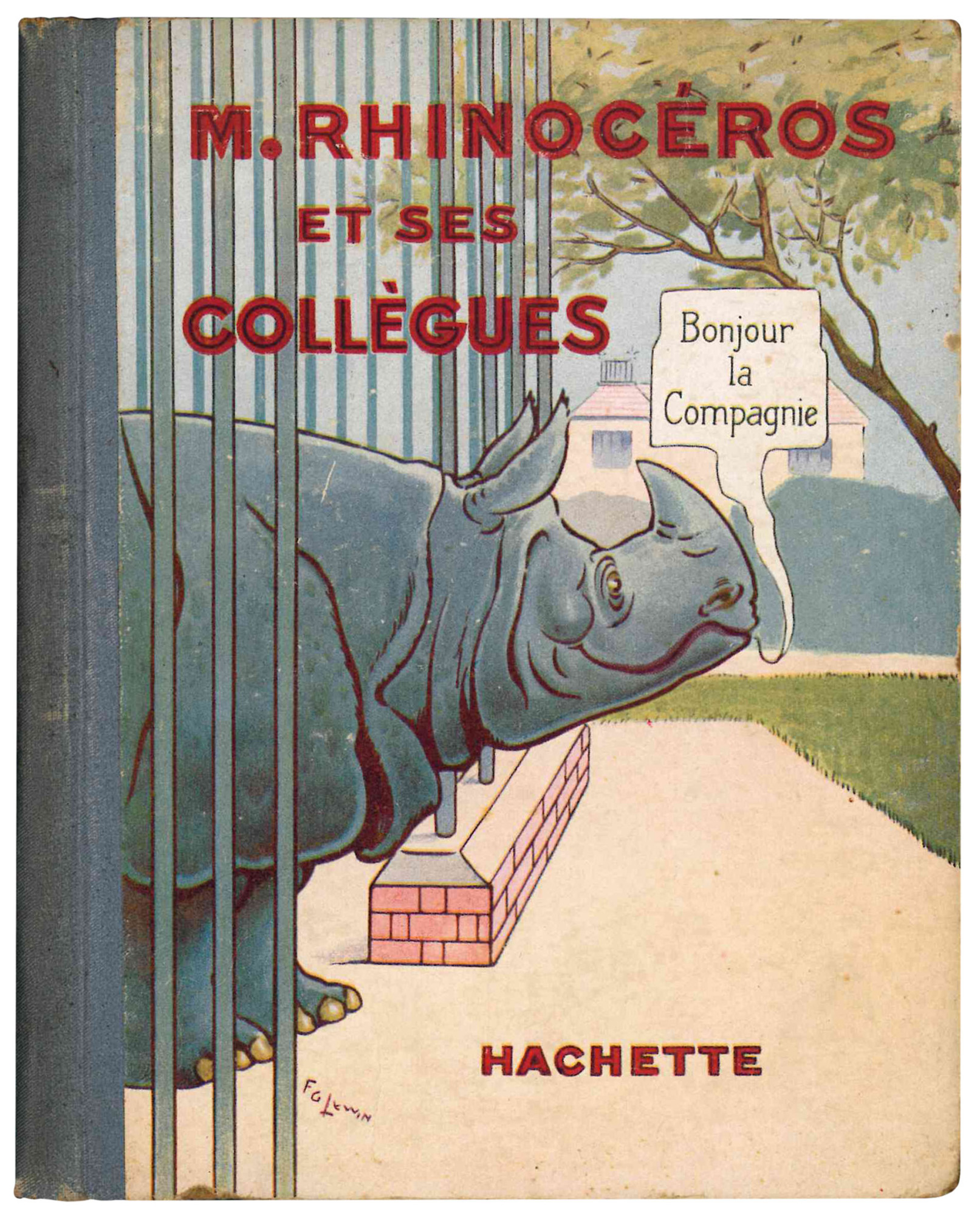 M. Rhinocéros et ses collègues. Illustrazioni de F.-G. Lewin.