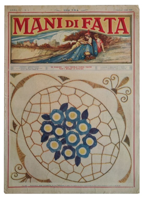 Mani di fata: pubblicazione mensile per lavori femminili. Annate: 1929 …